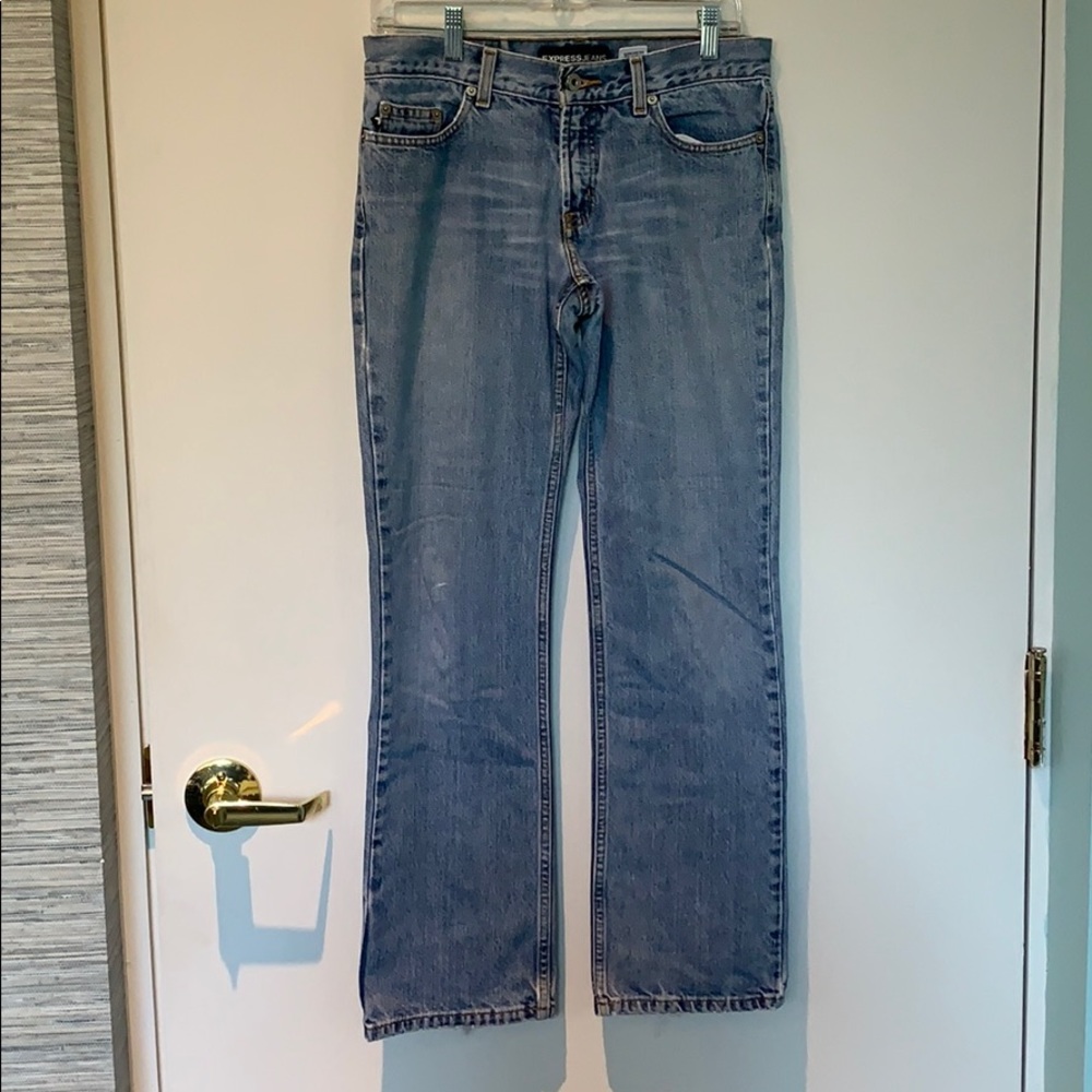 Straight Leg Express Jeans